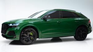 Audi Q8 RS 2022 Automatic 20٬000 Km 8 Cylinder Four Wheel Drive (4WD) SUV Green With Warranty almalakea motors