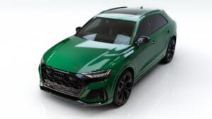 Audi Q8 RS 2022 Automatic 20٬000 Km 8 Cylinder Four Wheel Drive (4WD) SUV Green With Warranty almalakea motors