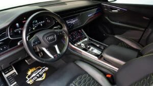 Audi Q8 RS 2022 Automatic 20٬000 Km 8 Cylinder Four Wheel Drive (4WD) SUV Green With Warranty almalakea motors