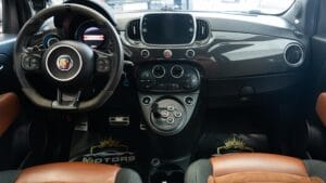 Fiat 595 Abarth 2020 Automatic 62٬000 Km 4 Cylinder Front Wheel Drive (FWD) Hatchback Gray and Black