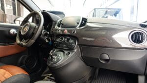 Fiat 595 Abarth 2020 Automatic 62٬000 Km 4 Cylinder Front Wheel Drive (FWD) Hatchback Gray and Black