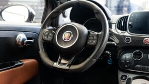 Fiat 595 Abarth 2020 Automatic 62٬000 Km 4 Cylinder Front Wheel Drive (FWD) Hatchback Gray and Black