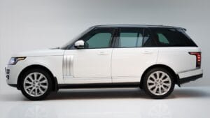 Land Rover Range Rover Vogue Super charged 2019 Automatic 99٬000 Km 8 Cylinder Four Wheel Drive (4WD) SUV Silver almalakea motors qatar