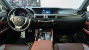 Lexus GS 350 F Sport 2015 Automatic 123٬000 Km 6 Cylinder Rear Wheel Drive (RWD) Sedan Gray الملكية موتورز